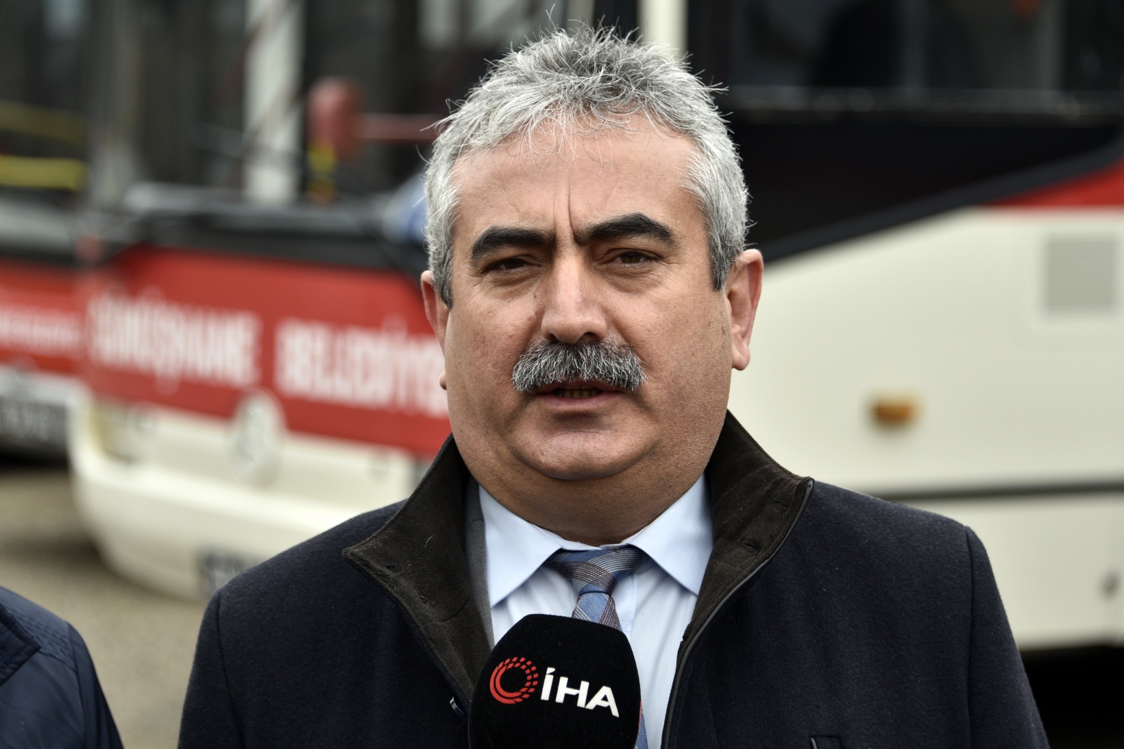 Gümüşhane’de toplu taşıma araçları dezenfekte ediliyor 5