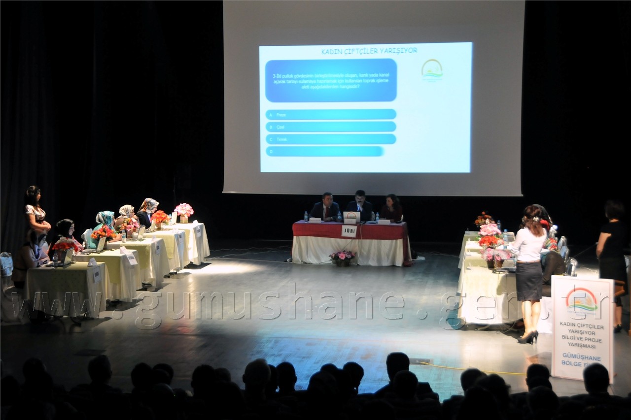 Kadın Çiftçiler Bölge Finali Gümüşhane'de Yapıldı 1