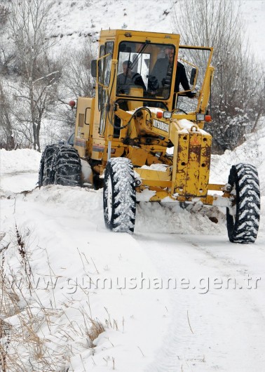 Gümüşhane'de Karla Mücadele Çalışmaları 1
