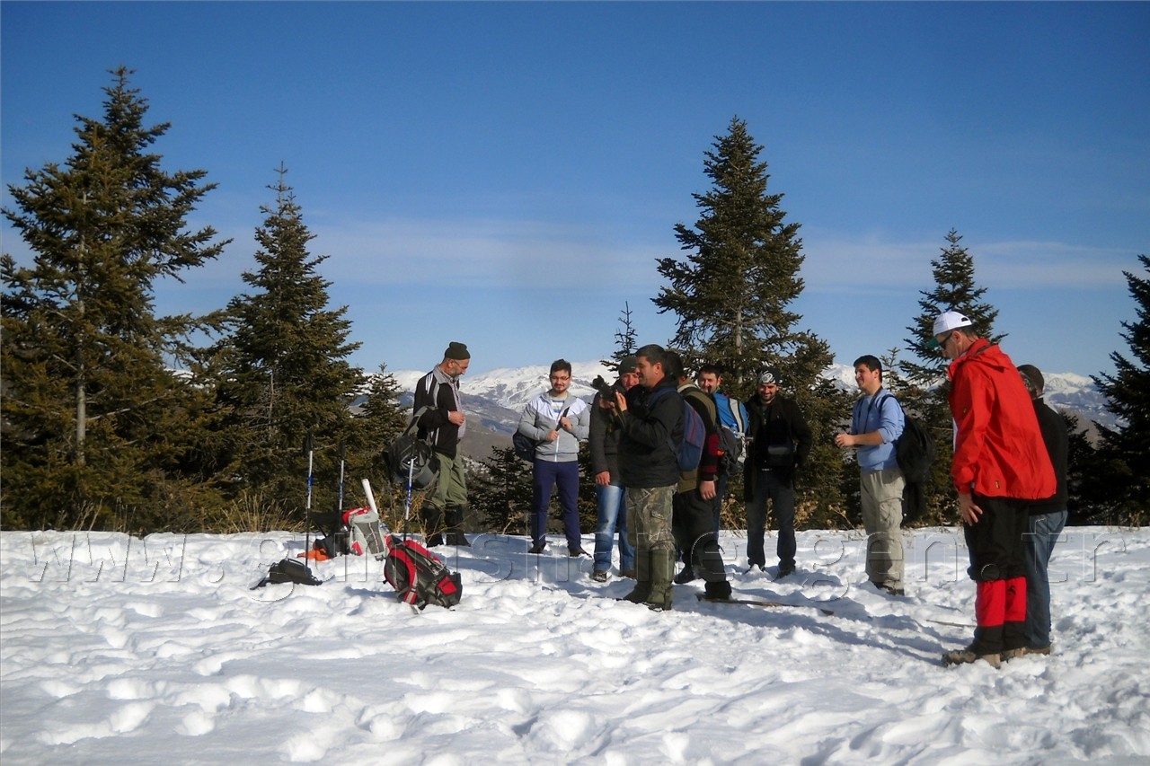 Gümüşhaneli Dağcılardan Kar Yürüyüşü 5