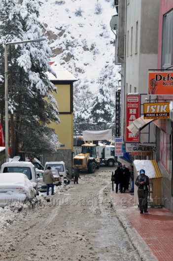 Gümüşhane'de Etkili Kar Yağışı 3