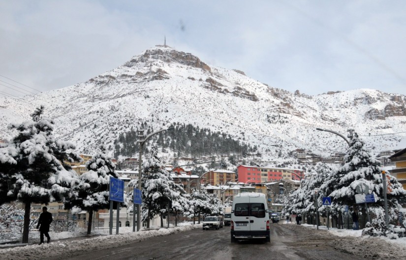 Gümüşhane'de Etkili Kar Yağışı 5