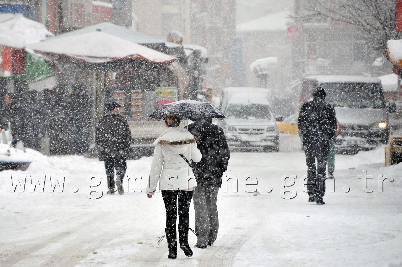 Gümüşhane'de Kar Tatili Uzatıldı 8
