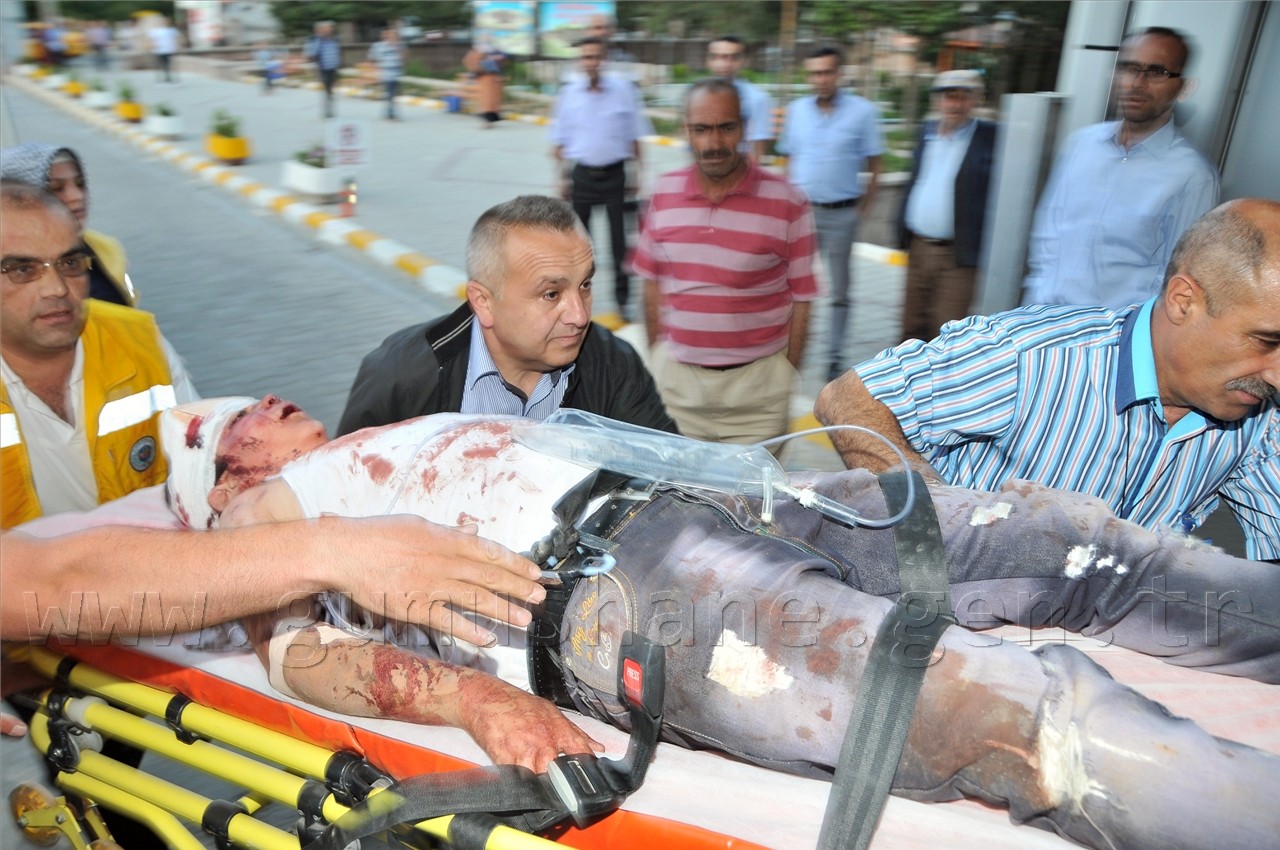 Gümüşhane'de 2 Kaza, 12 Yaralı 1