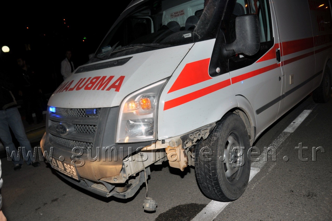 Ambulansın çarptığı yaya hayatını kaybetti 2
