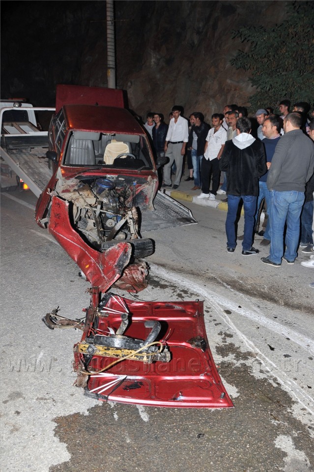 Gümüşhane'de Zincirleme Trafik Kazası 2