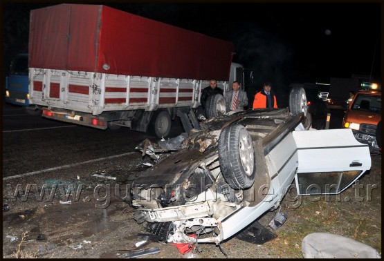 Gümüşhane'de feci kaza: 2 ölü, 2 yaralı 6