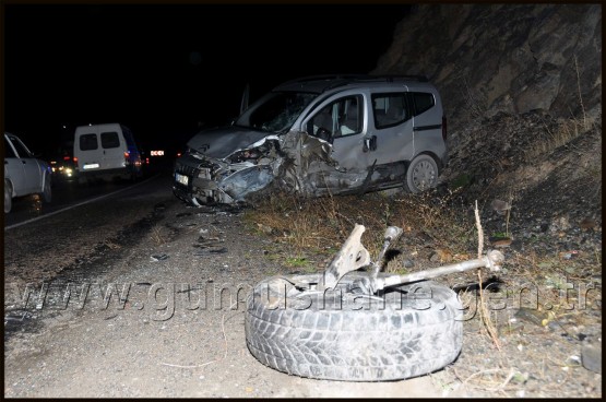 Gümüşhane'de feci kaza: 2 ölü, 2 yaralı 8