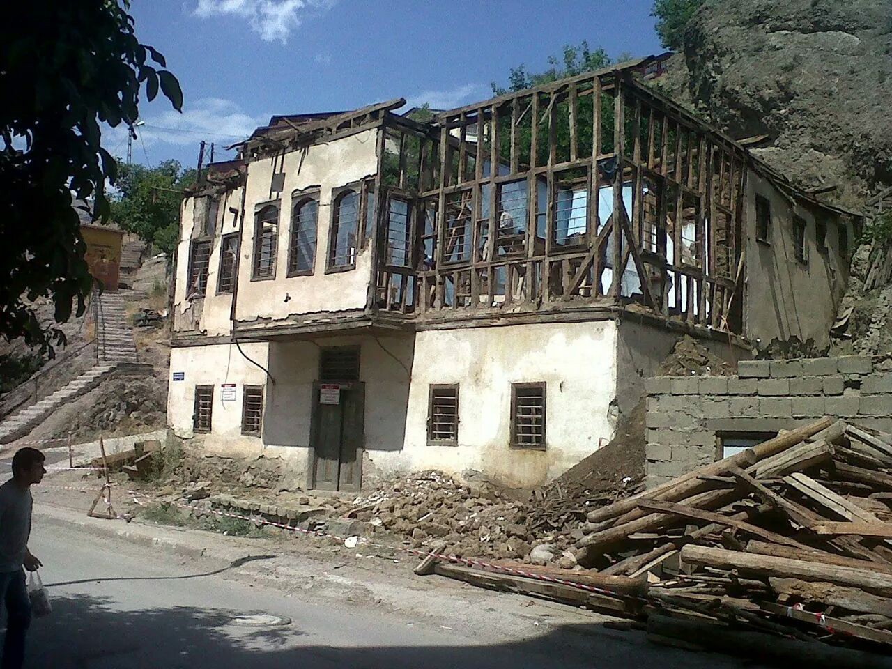 Raif Tuna Konağında Restorasyon Çalışmaları Devam Ediyor 2