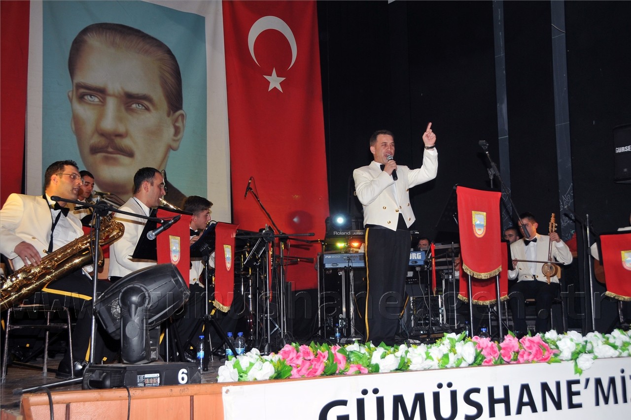 Gümüşhane'de Kurtuluş Konseri Düzenlendi 1