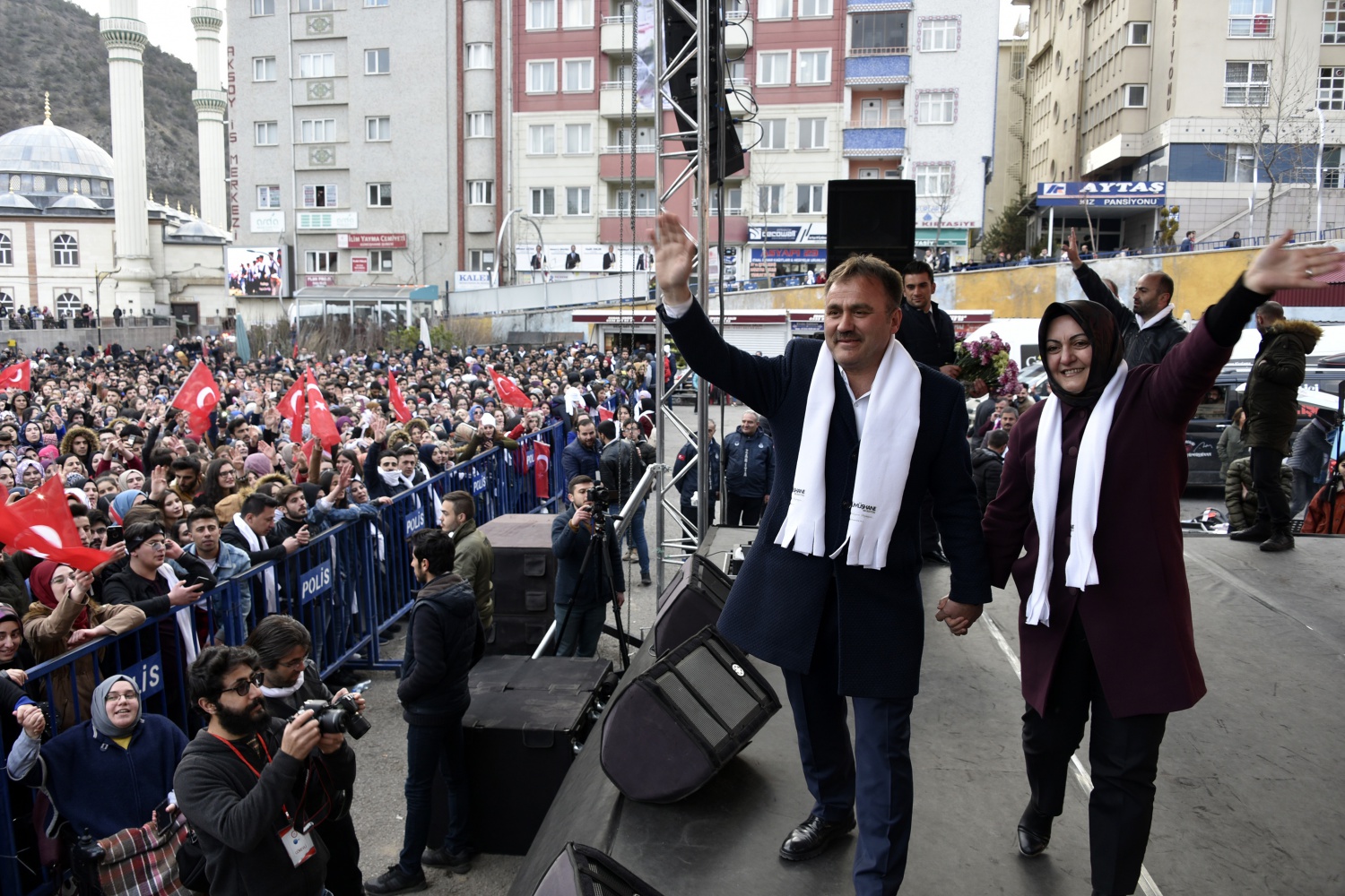 Gümüşhane’de Başkan Çimen’e destek konseri 6