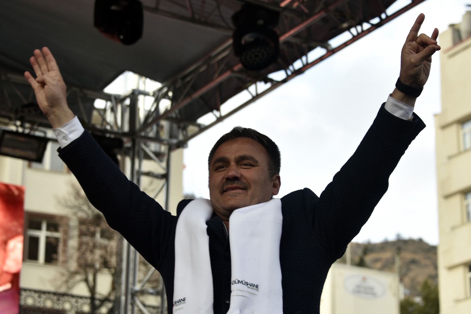 Gümüşhane’de Başkan Çimen’e destek konseri 2