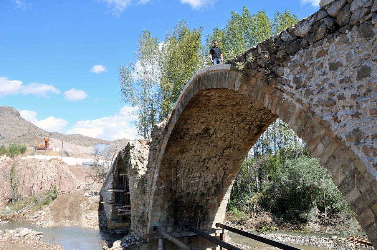 Tohumoğlu Köprüsü Onarılıyor 2