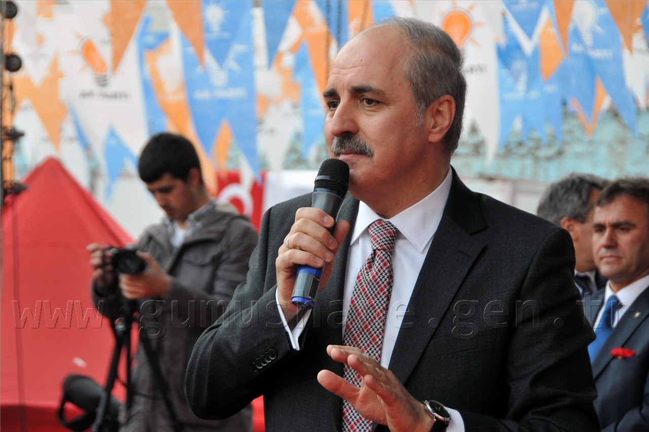 AK Parti Genel Başkan Yardımcısı Numan Kurtulmuş Gümüşhane'de 1