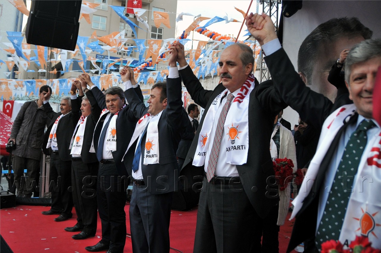 AK Parti Genel Başkan Yardımcısı Numan Kurtulmuş Gümüşhane'de 6