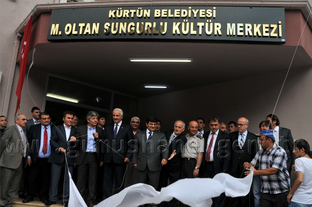 Kürtün'de Kültür Merkezi Açılışı Gerçekleştirildi 1