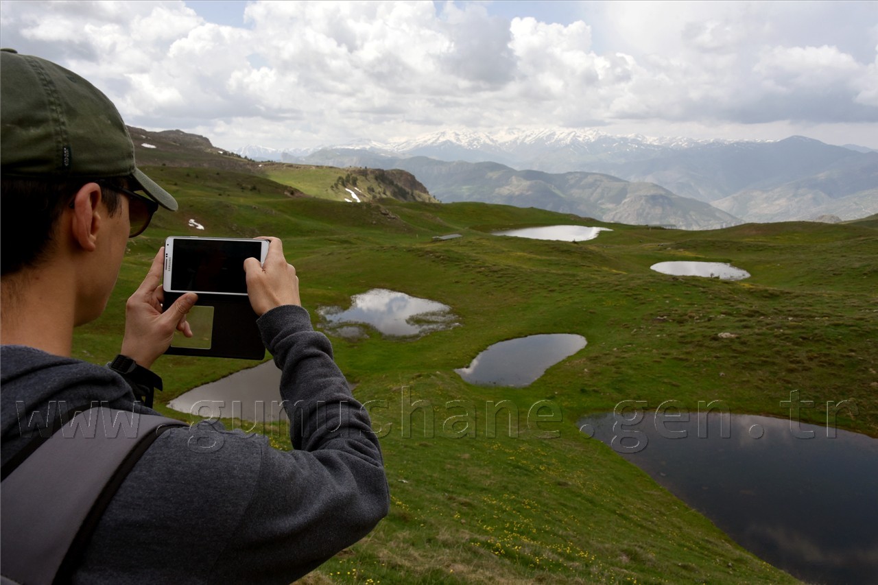 Gümüşhaneli Dağcılar Göller Bölgesine Yürüdü 8