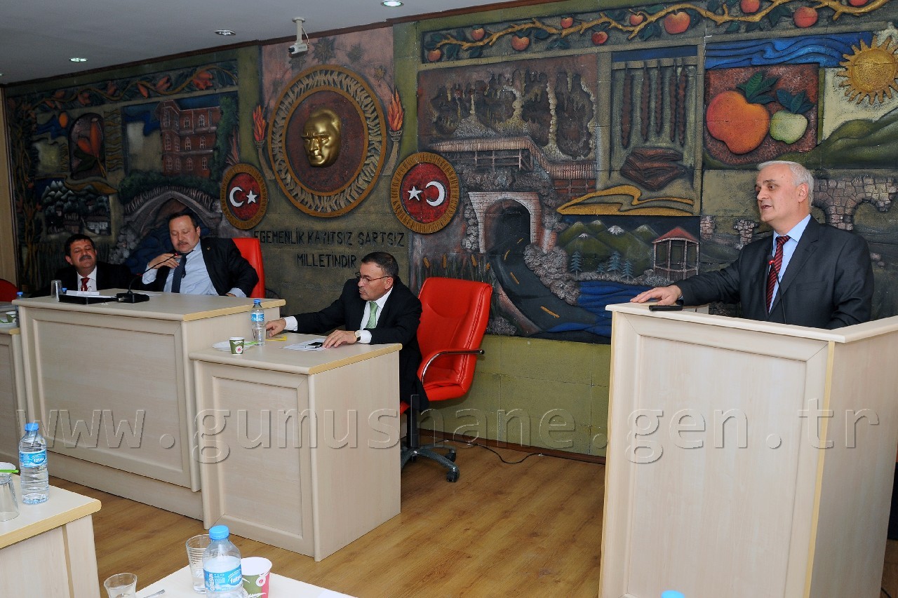 Gümüşhane İl Genel Meclisine Tatlı Veda 5