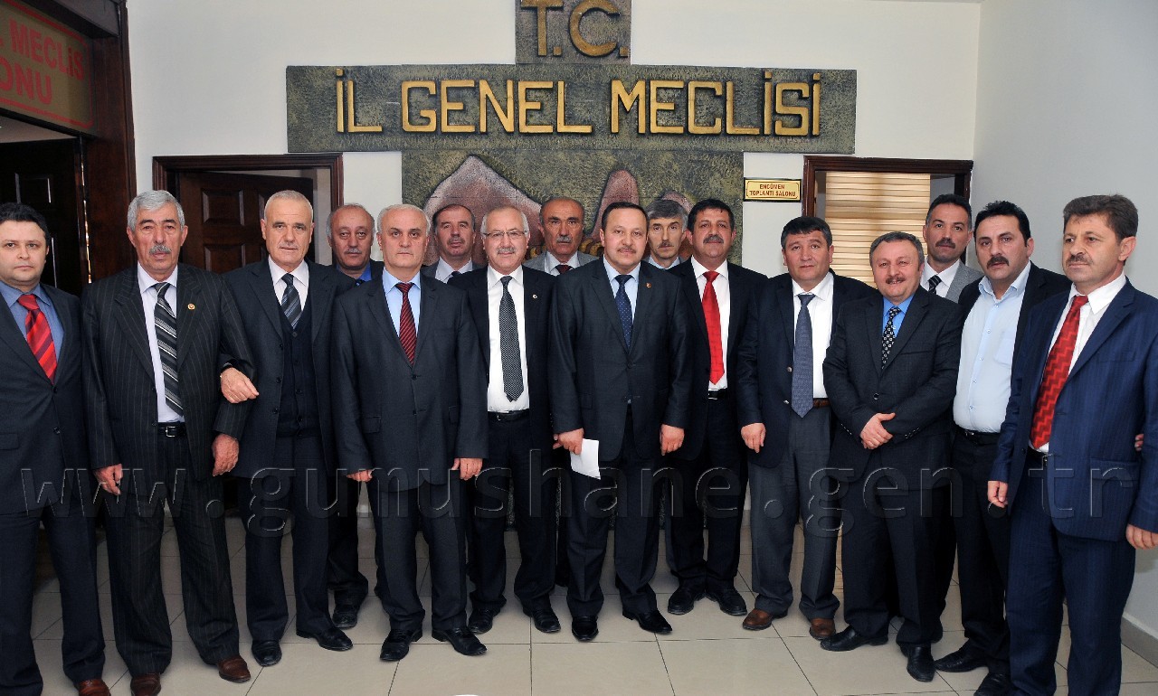 Gümüşhane İl Genel Meclisine Tatlı Veda 6
