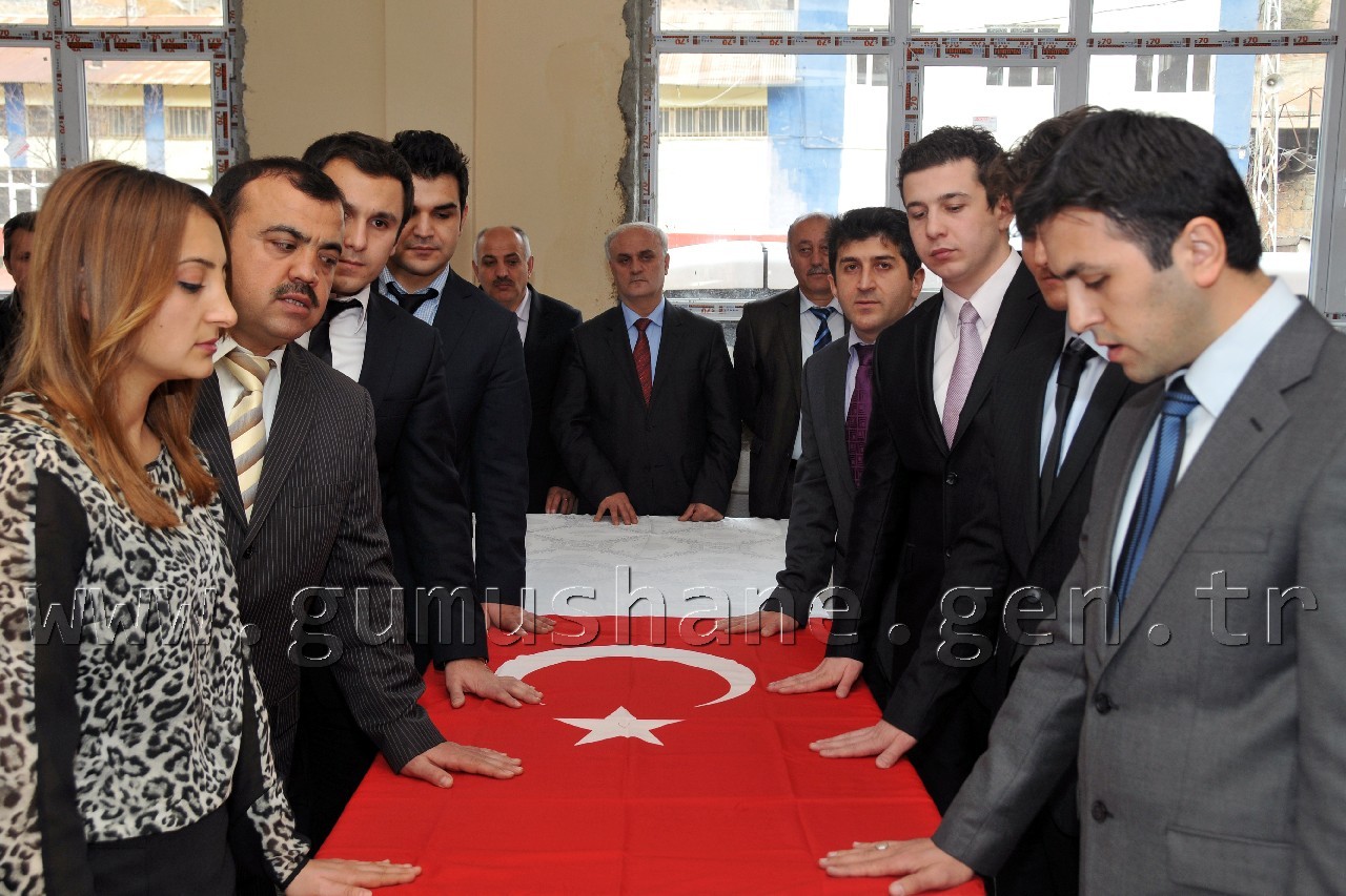 Gümüşhane'de Mühendis Ordusuna 8 Nefer Katıldı 1