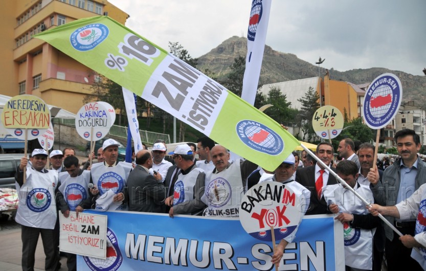 Memurlar Gümüşhane'de de Eylemde 3