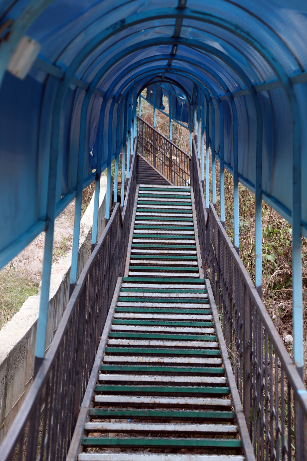 Gümüşhane’de yüzlerce basamaklık merdivenler şaşırtıyor 10