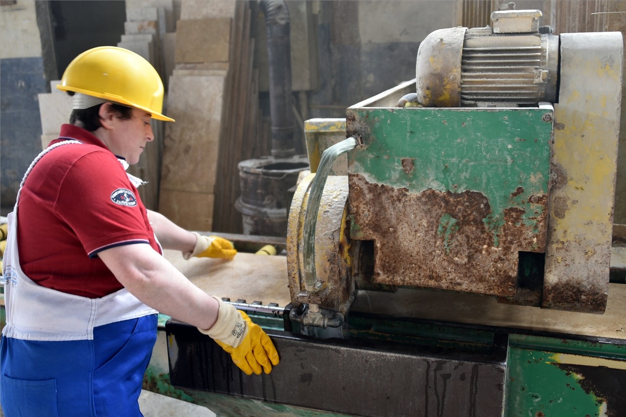 Gümüşhane'de mermerin efendisi bir kadın 1