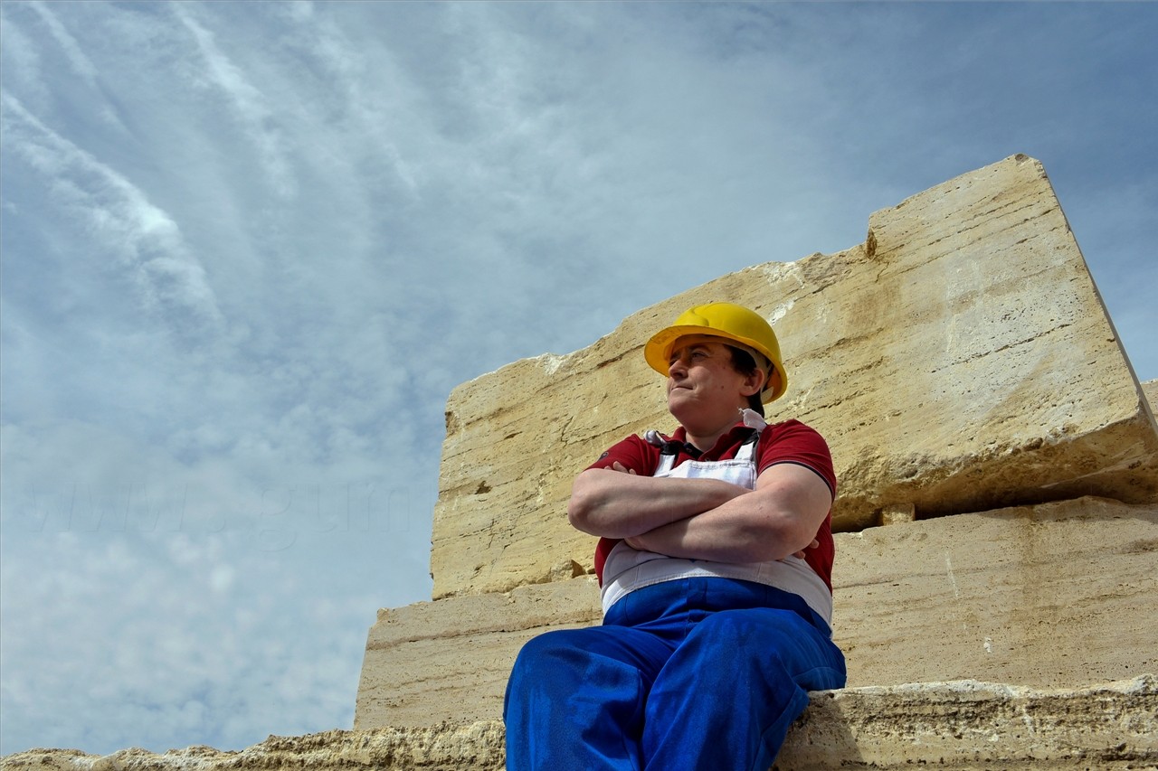 Gümüşhane'de mermerin efendisi bir kadın 5