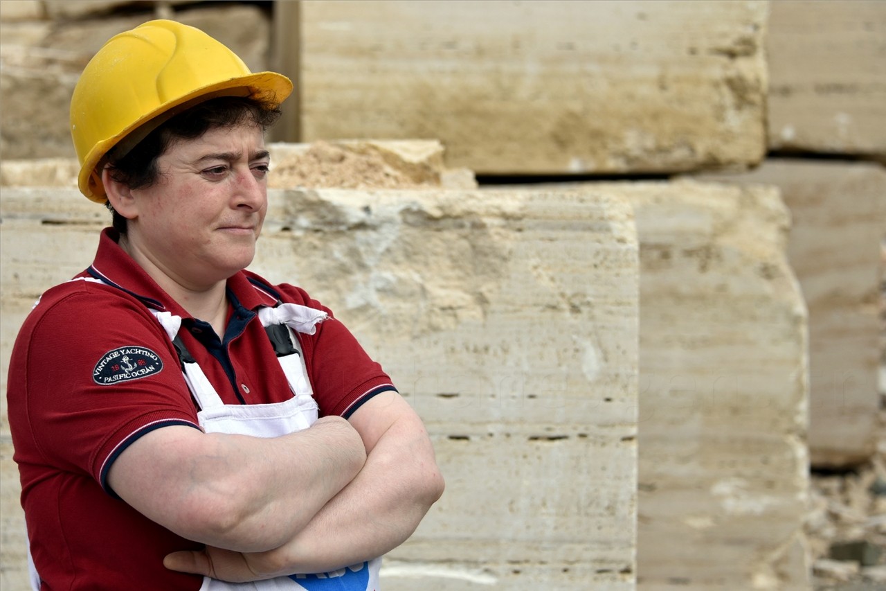 Gümüşhane'de mermerin efendisi bir kadın 6