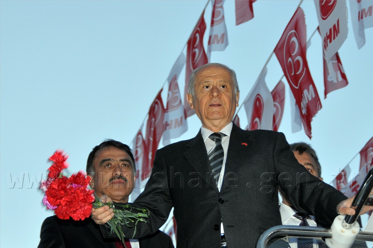 MHP Lideri Devlet Bahçeli Gümüşhane'de 13