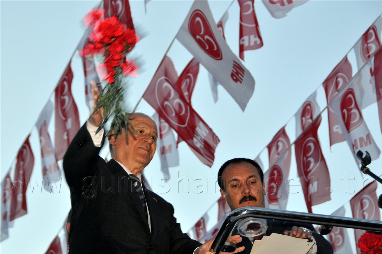 MHP Lideri Devlet Bahçeli Gümüşhane'de 14