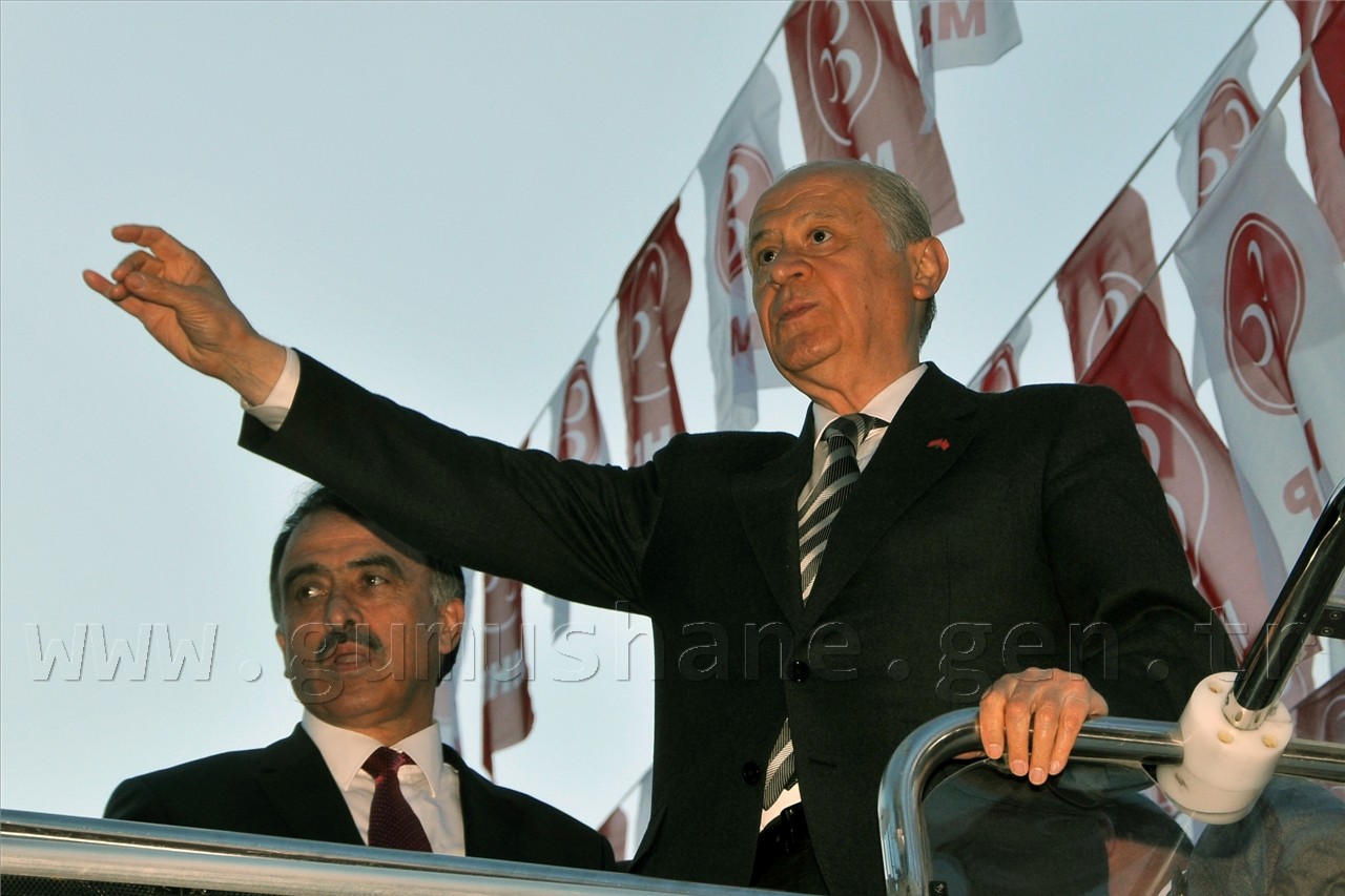 MHP Lideri Devlet Bahçeli Gümüşhane'de 1