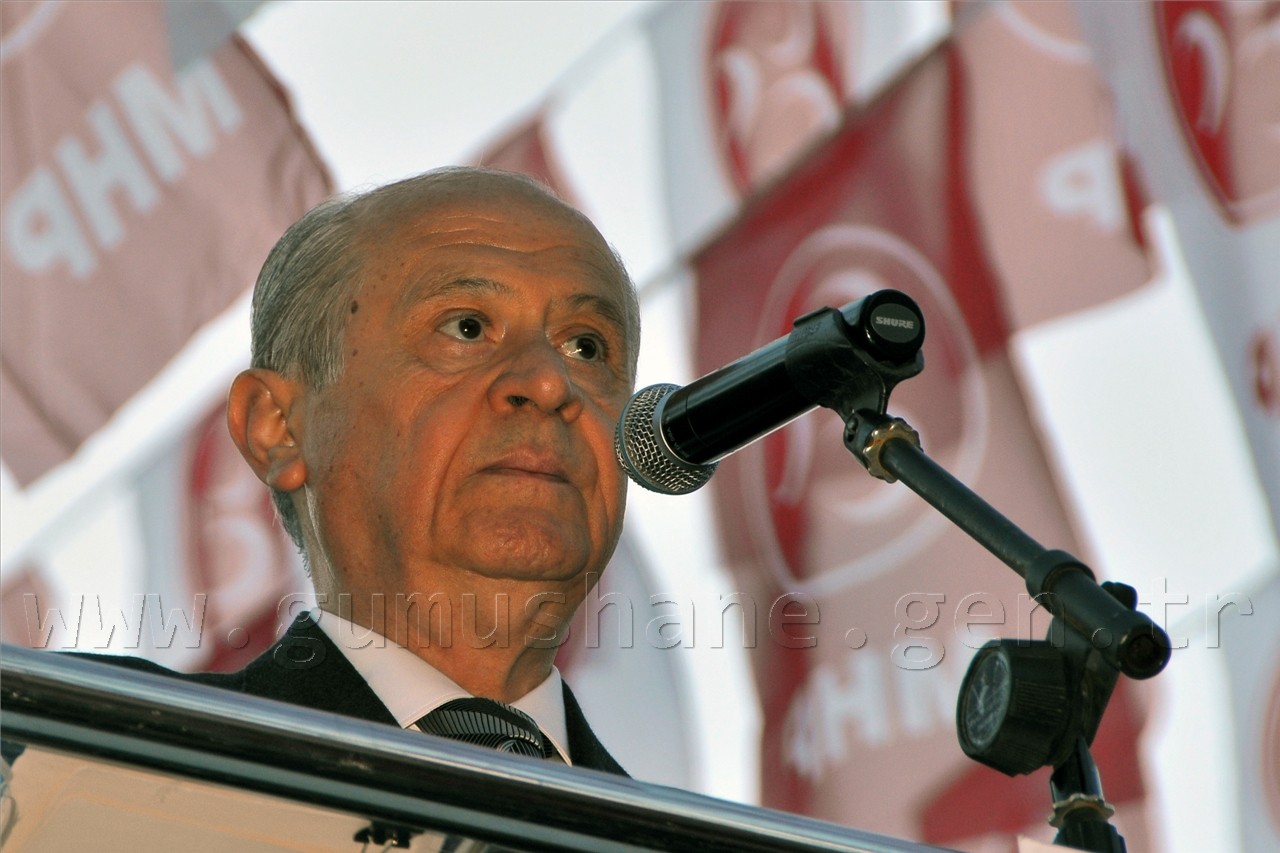 MHP Lideri Devlet Bahçeli Gümüşhane'de 6