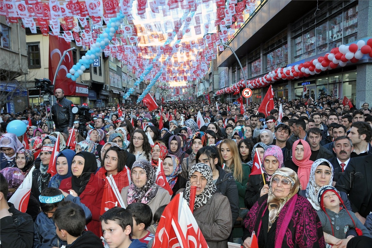 MHP Lideri Devlet Bahçeli Gümüşhane'de 7