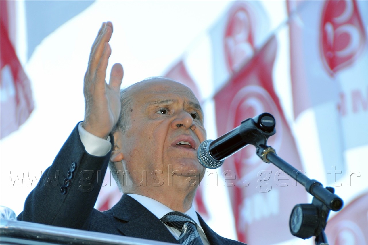 MHP Lideri Devlet Bahçeli Gümüşhane'de 8