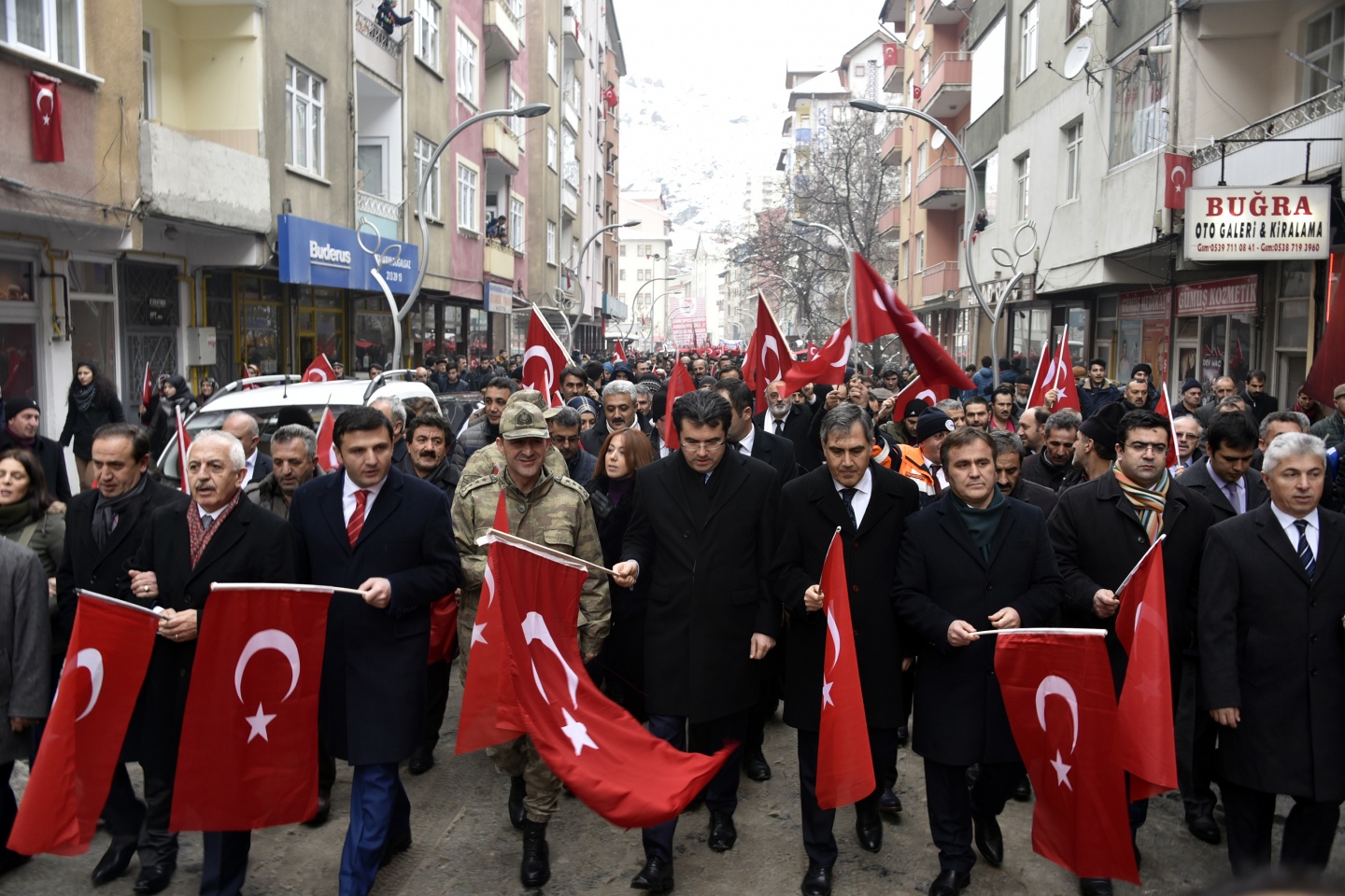 Gümüşhane'de 10 bin kişi terörü lanetledi 54