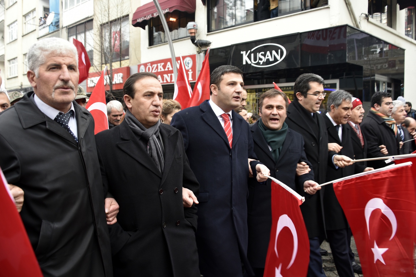 Gümüşhane'de 10 bin kişi terörü lanetledi 56