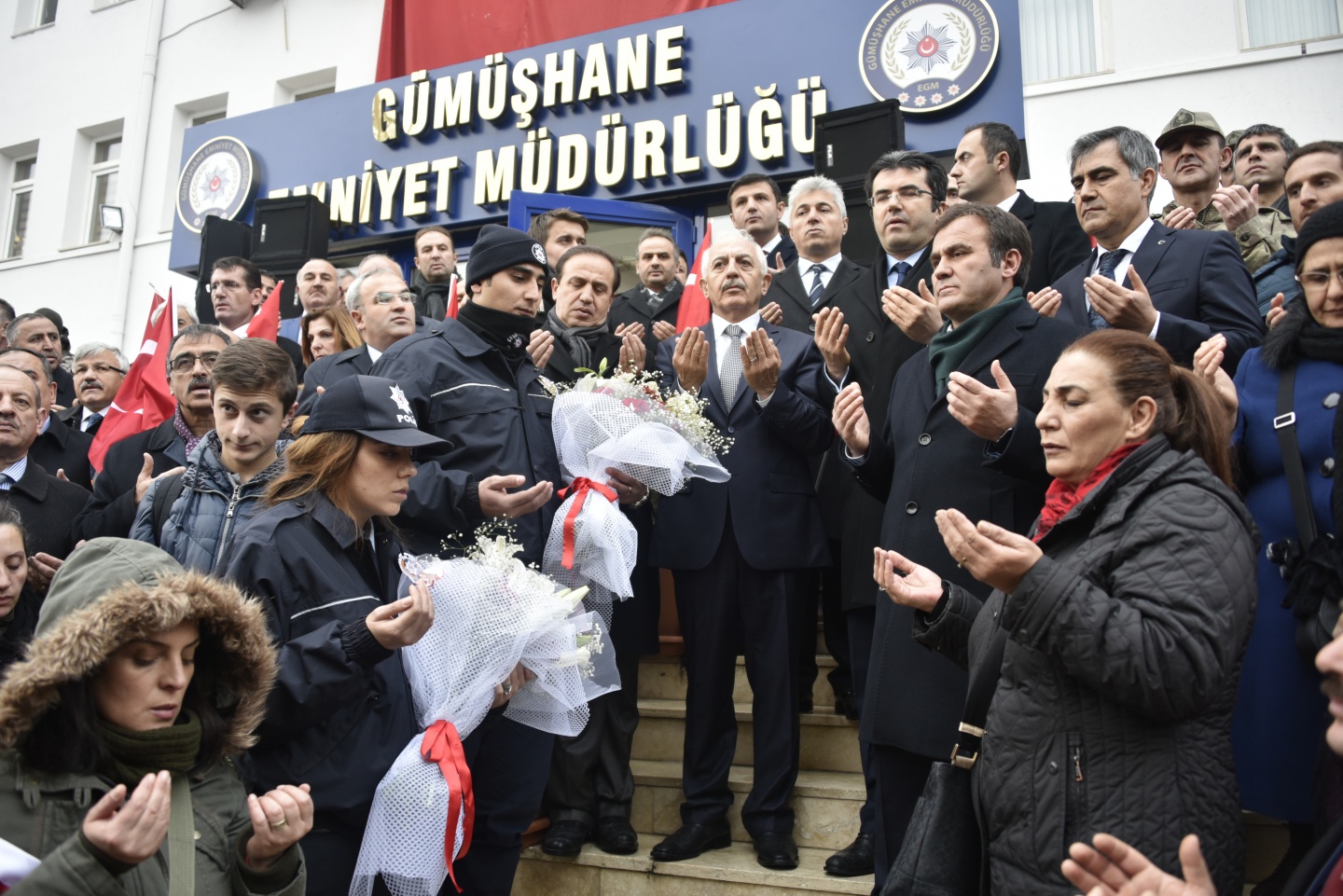 Gümüşhane'de 10 bin kişi terörü lanetledi 58