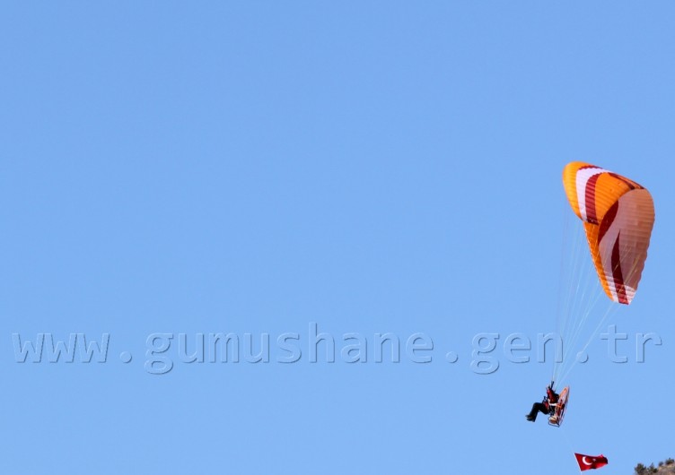Gümüşhane Semalarında Paramotor! 5