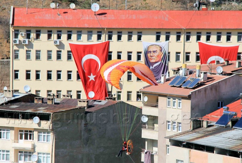 Gümüşhane Semalarında Paramotor! 6