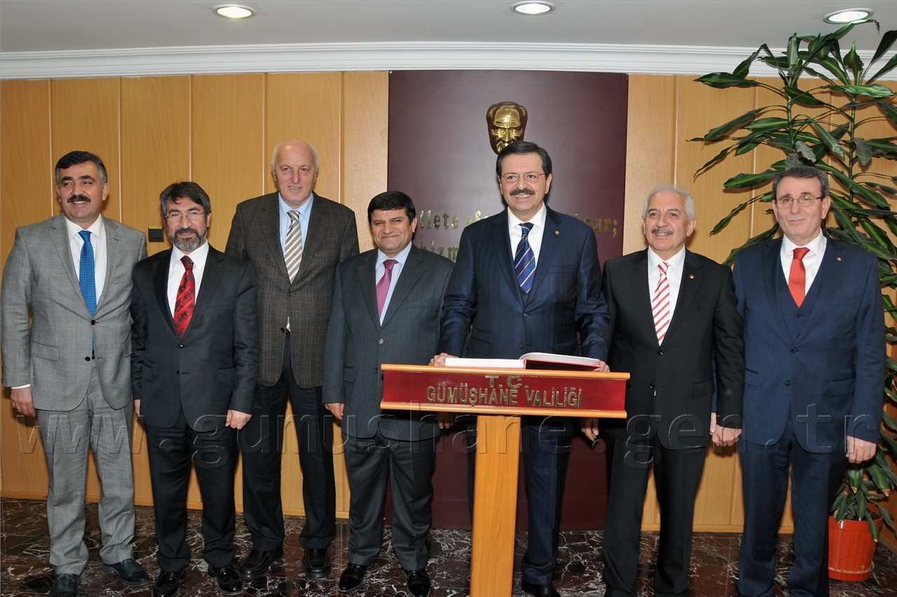 TOBB Başkanı Rifat Hisarcıklıoğlu'ndan Müjdeli Gümüşhane Ziyareti 11