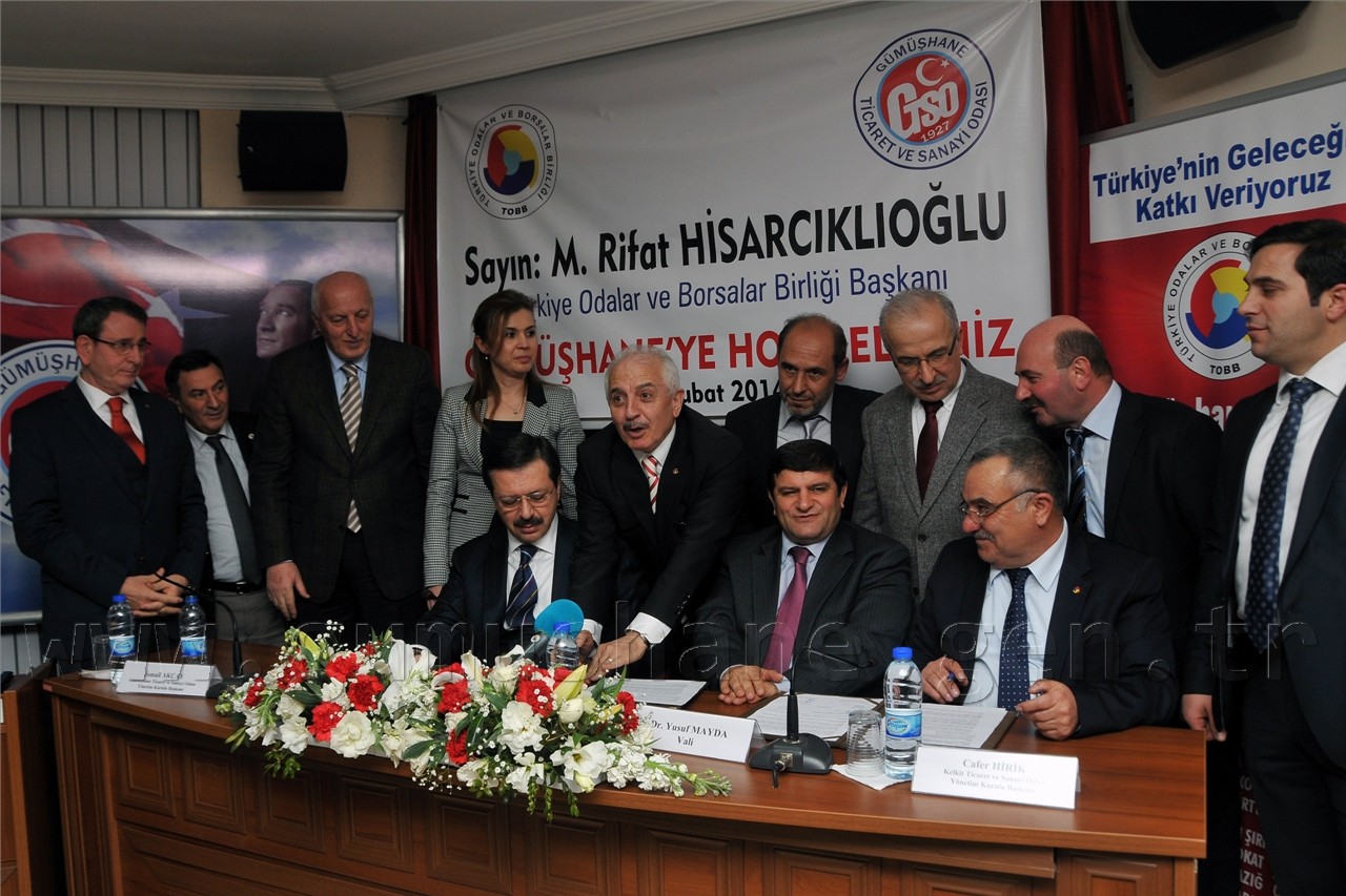 TOBB Başkanı Rifat Hisarcıklıoğlu'ndan Müjdeli Gümüşhane Ziyareti 9