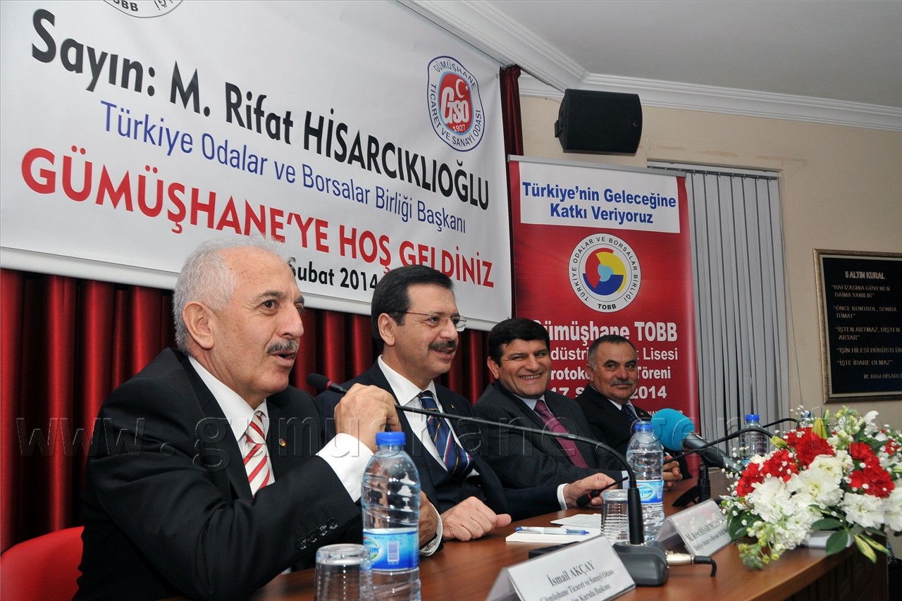 TOBB Başkanı Rifat Hisarcıklıoğlu'ndan Müjdeli Gümüşhane Ziyareti 4