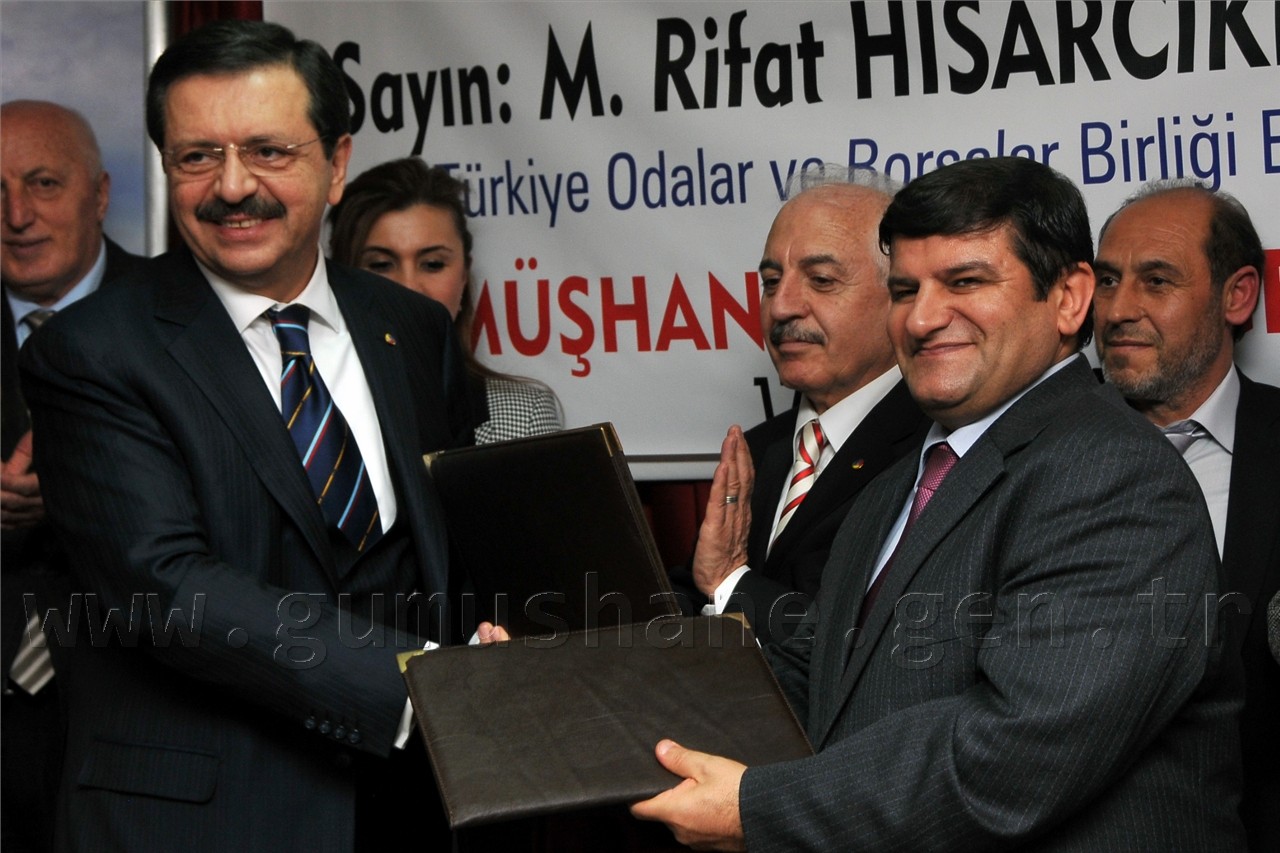 TOBB Başkanı Rifat Hisarcıklıoğlu'ndan Müjdeli Gümüşhane Ziyareti 8