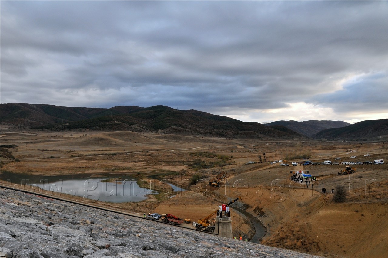 Kelkit'in Hayali Gerçek Oldu: Sadak Barajında Su Tutuldu 1