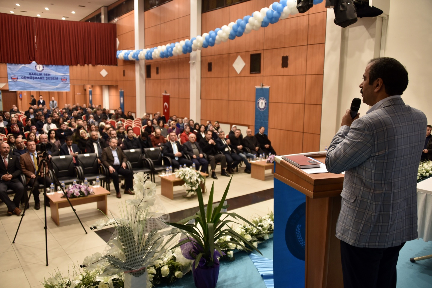 Gümüşhane Sağlık-Sen 4.Olağan Kongresi yapıldı 2