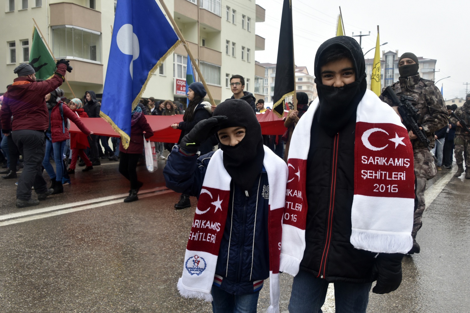 Gümüşhane Sarıkamış Şehitleri için yürüdü 27