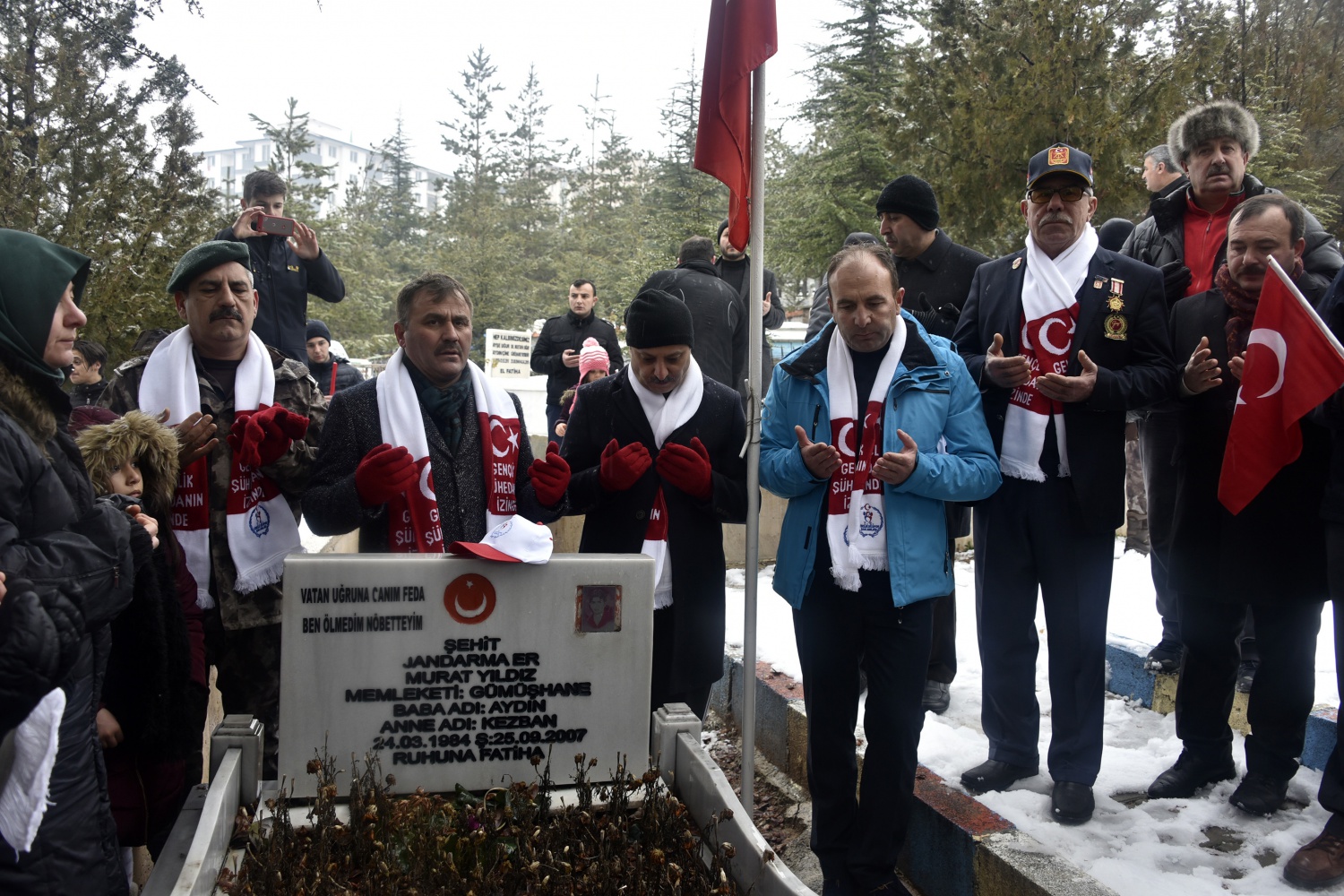 Gümüşhane Sarıkamış Şehitleri için yürüdü 38