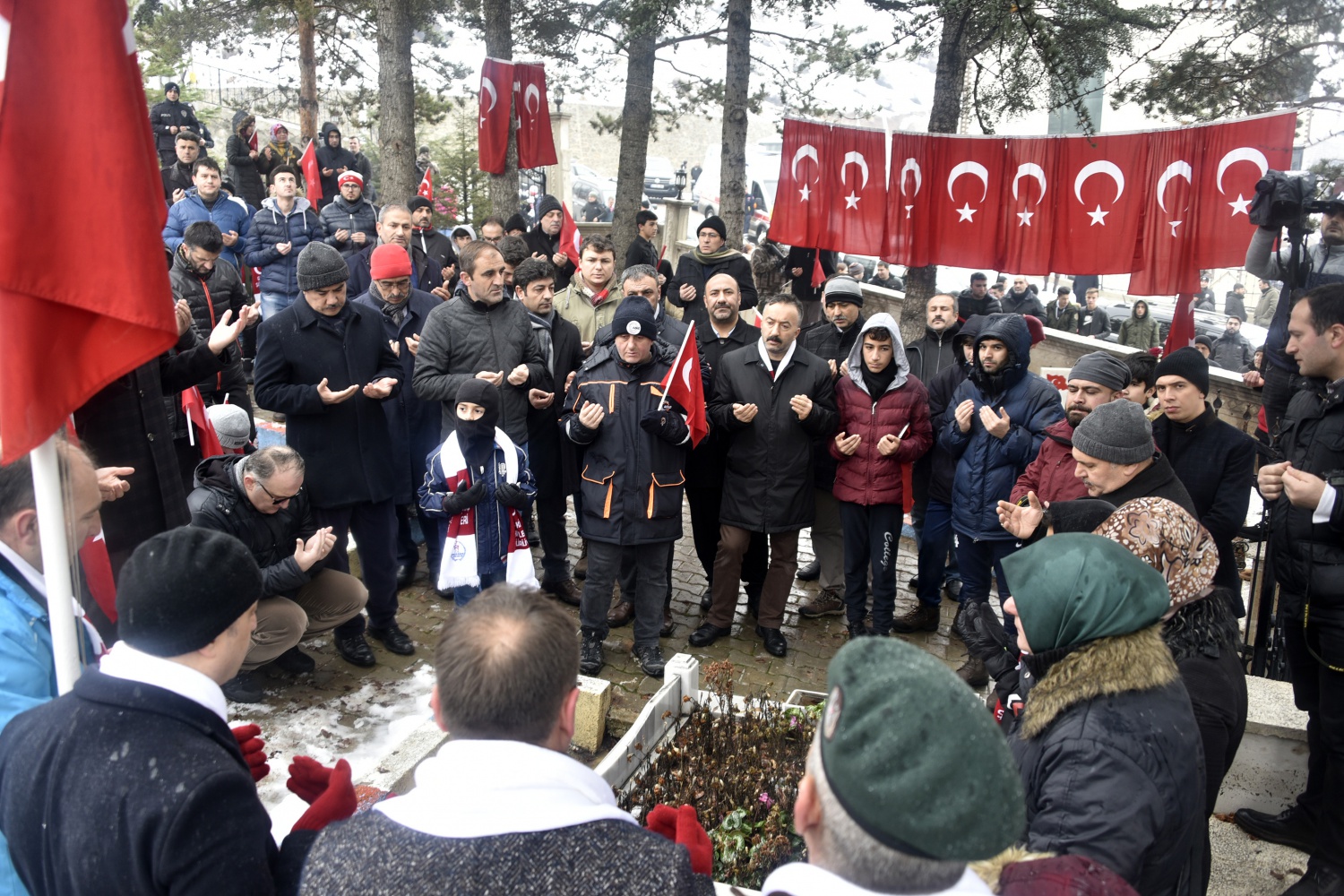 Gümüşhane Sarıkamış Şehitleri için yürüdü 40