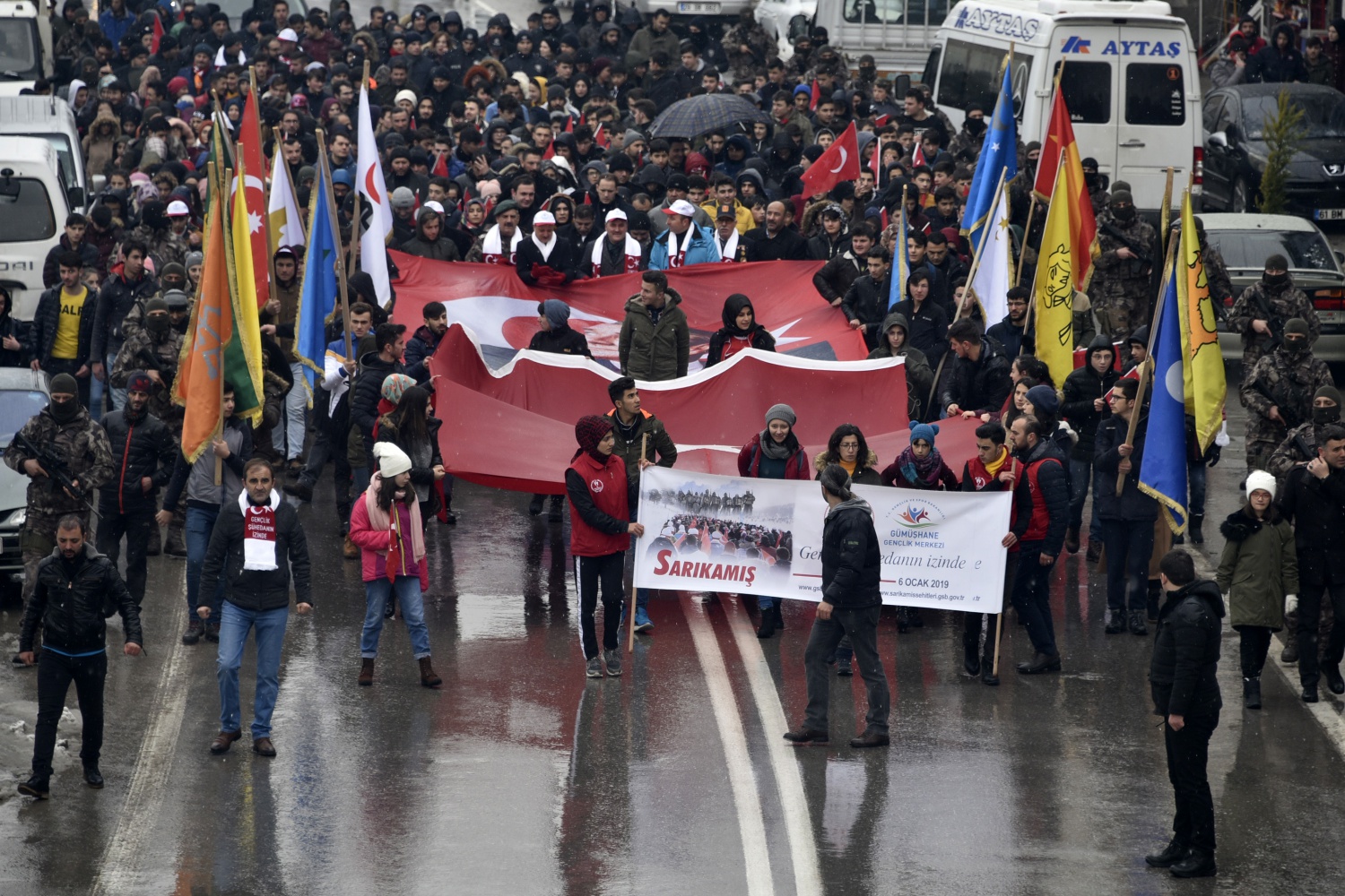 Gümüşhane Sarıkamış Şehitleri için yürüdü 29